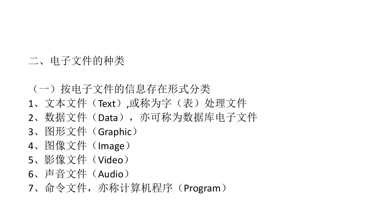 教学配套课件电子文件管理教程