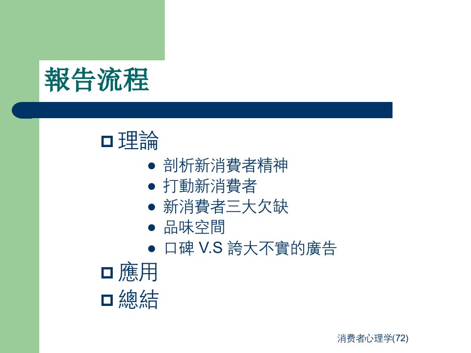 消费者心理学72课件