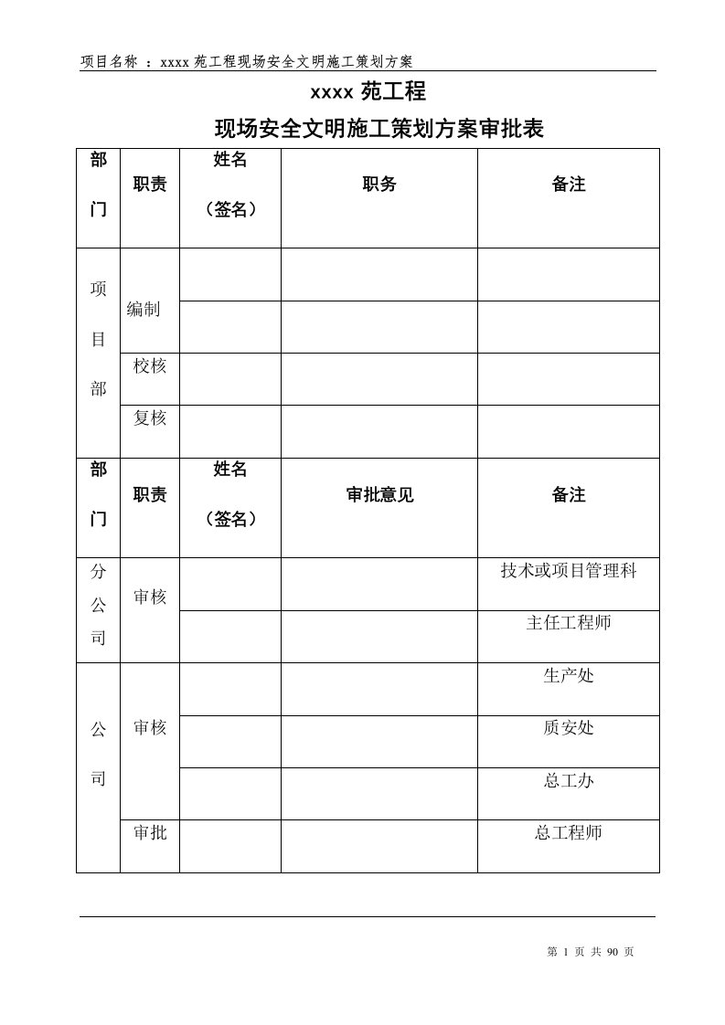 广西框支抗震墙结构超高层住宅楼现场安全文明施工策划方案