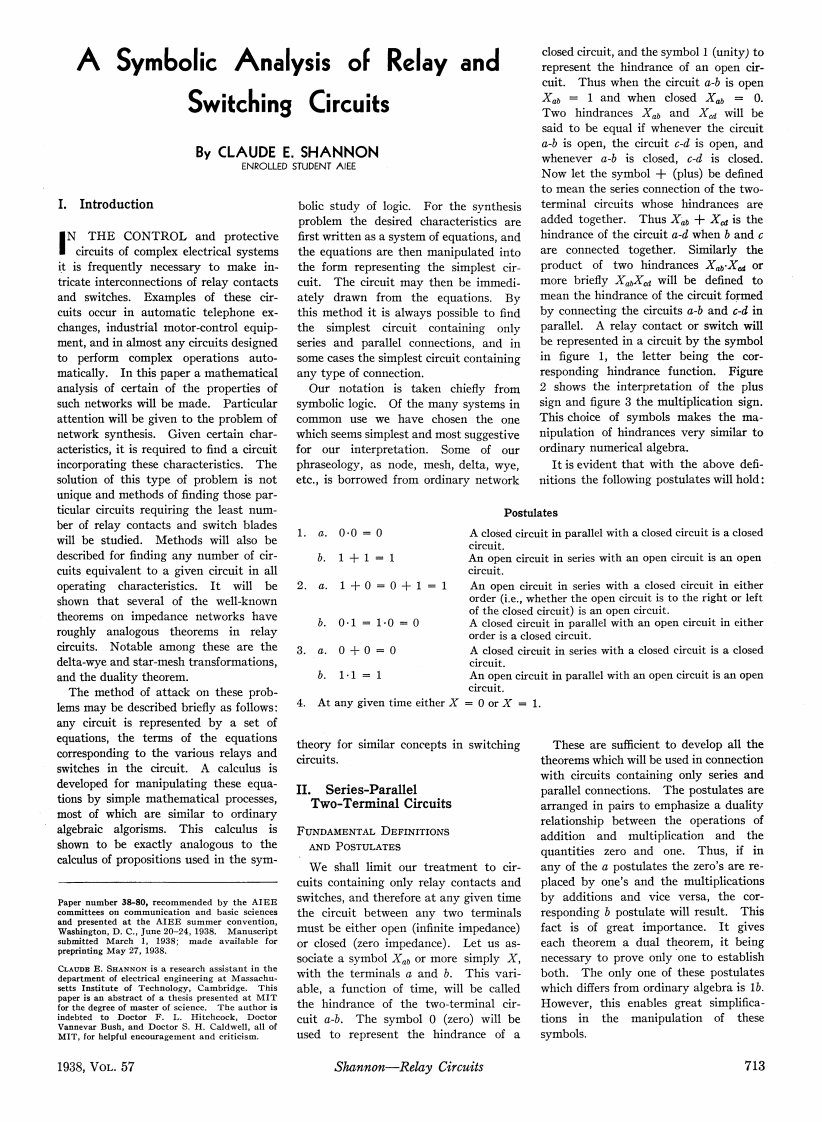 通讯的数学原理-香农（英文原版）