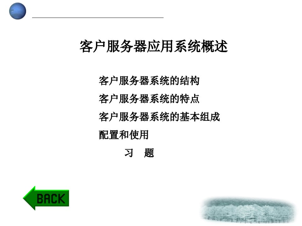 [精选]某公司客户服务器应用系统概述