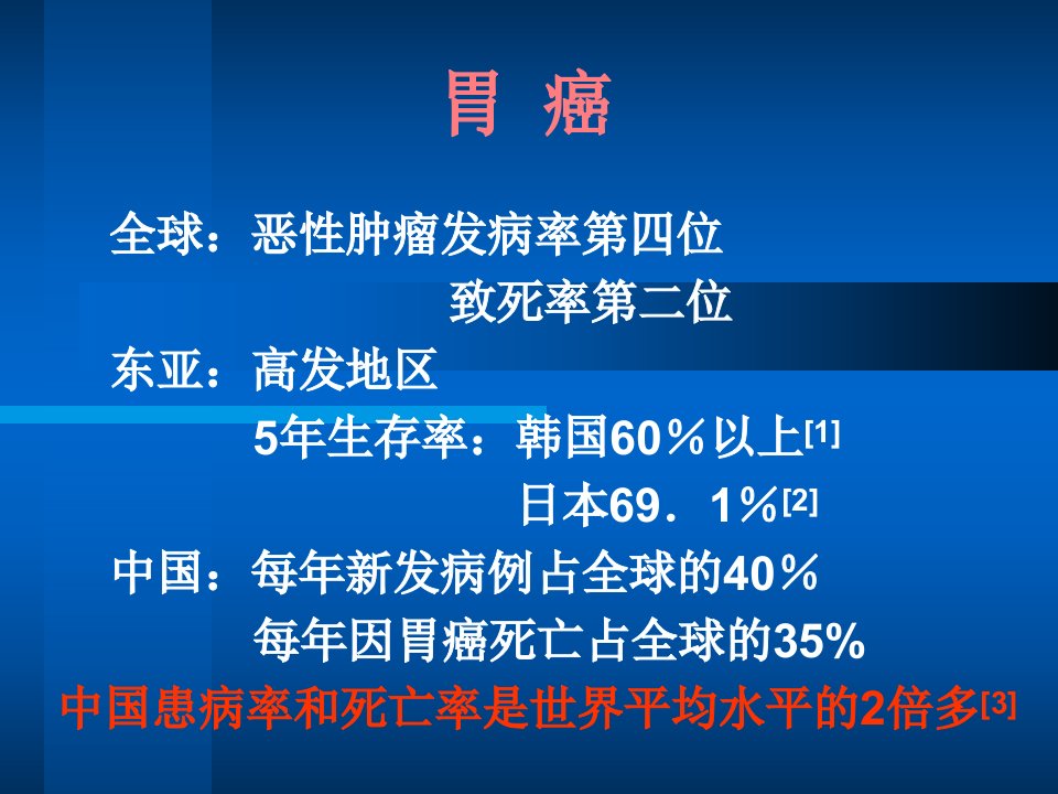 胃癌风险的分层研究及其在早期胃癌筛查的应用