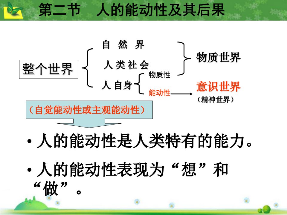 人的能动性及其后果