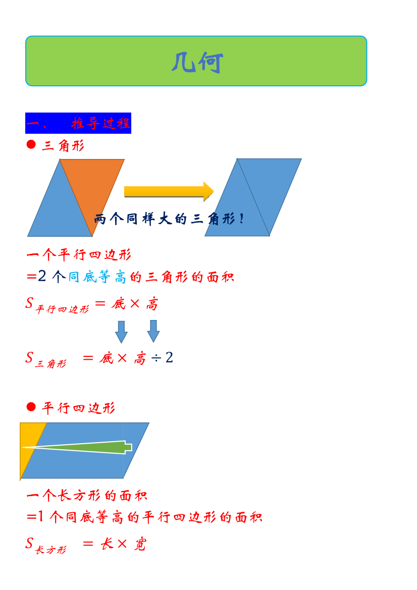 数学手抄报——几何