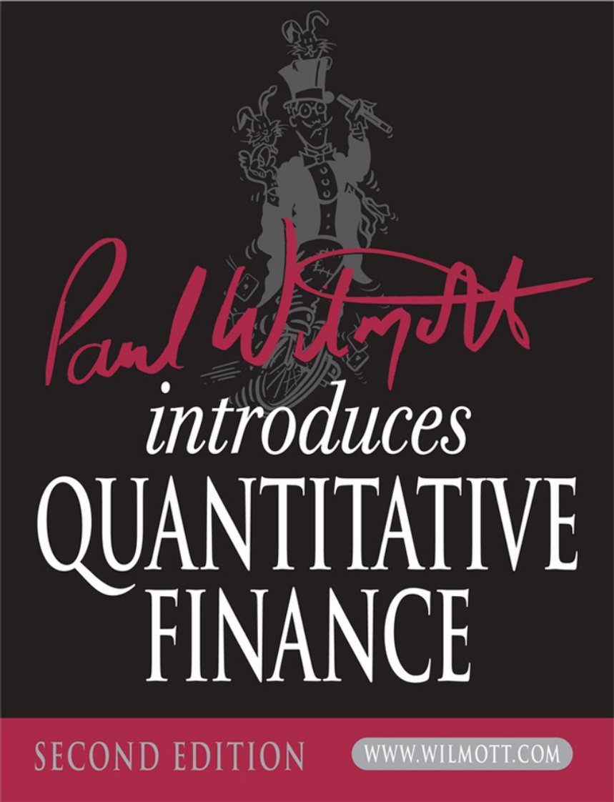 《_Introduces_Quantitative_Finance》Paul_Wilmott教材