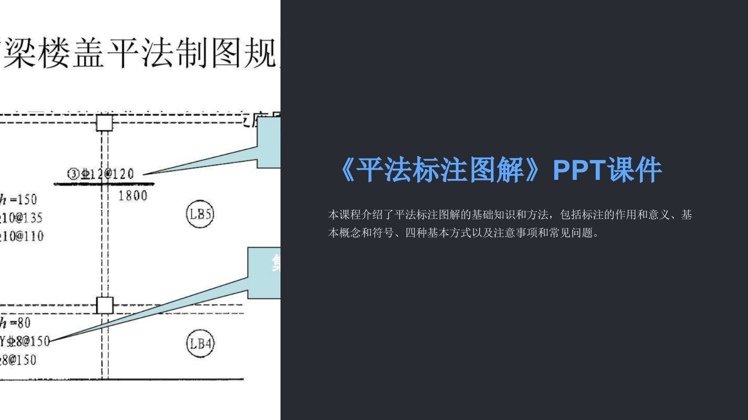 《平法标注图解》课件