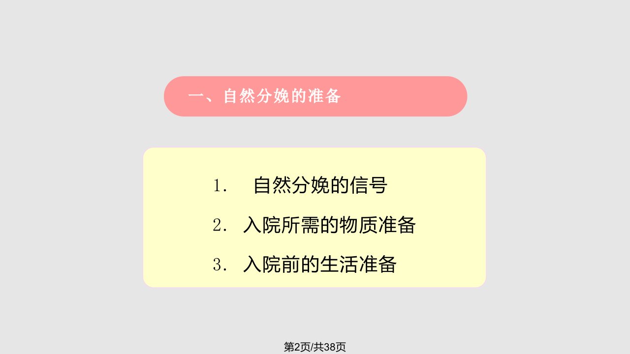 快乐孕育孕妇学校高级教程自然分娩