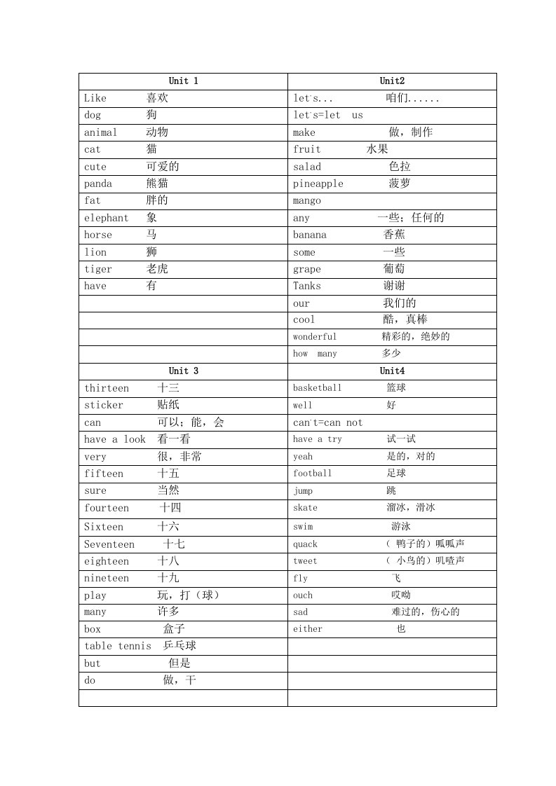 冰雪奇缘中英文歌词对照