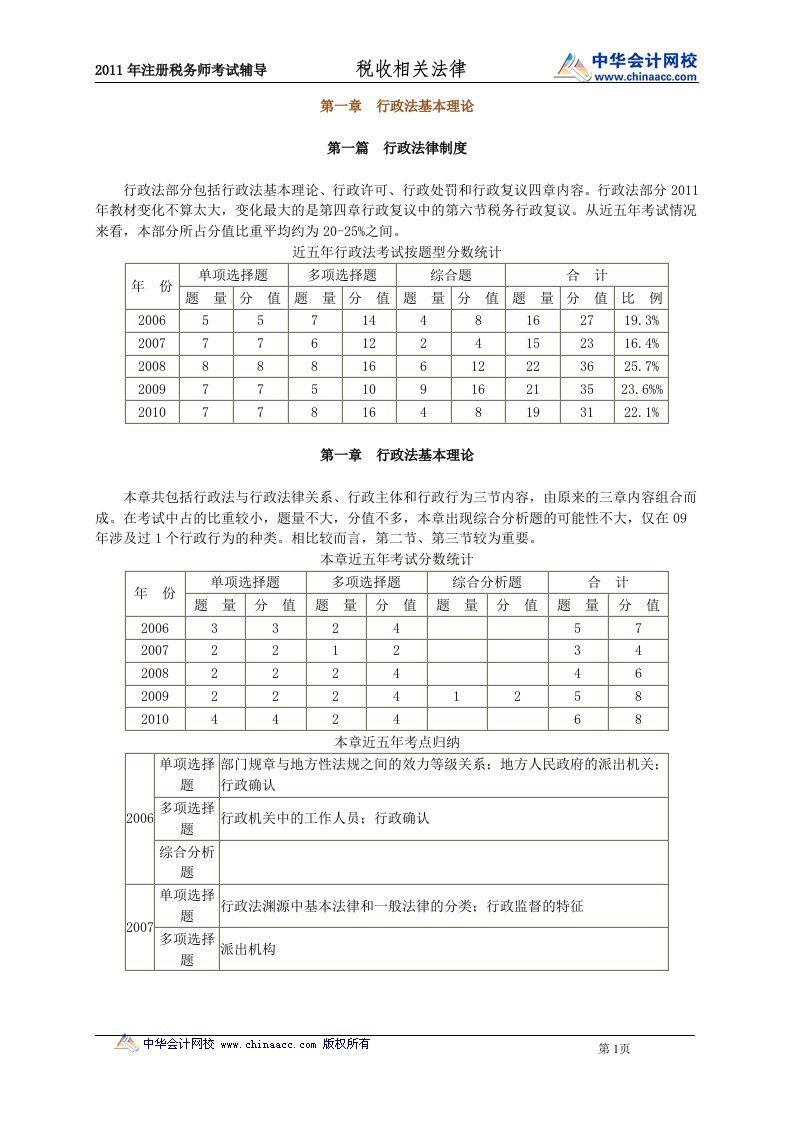 精选税收法律讲义