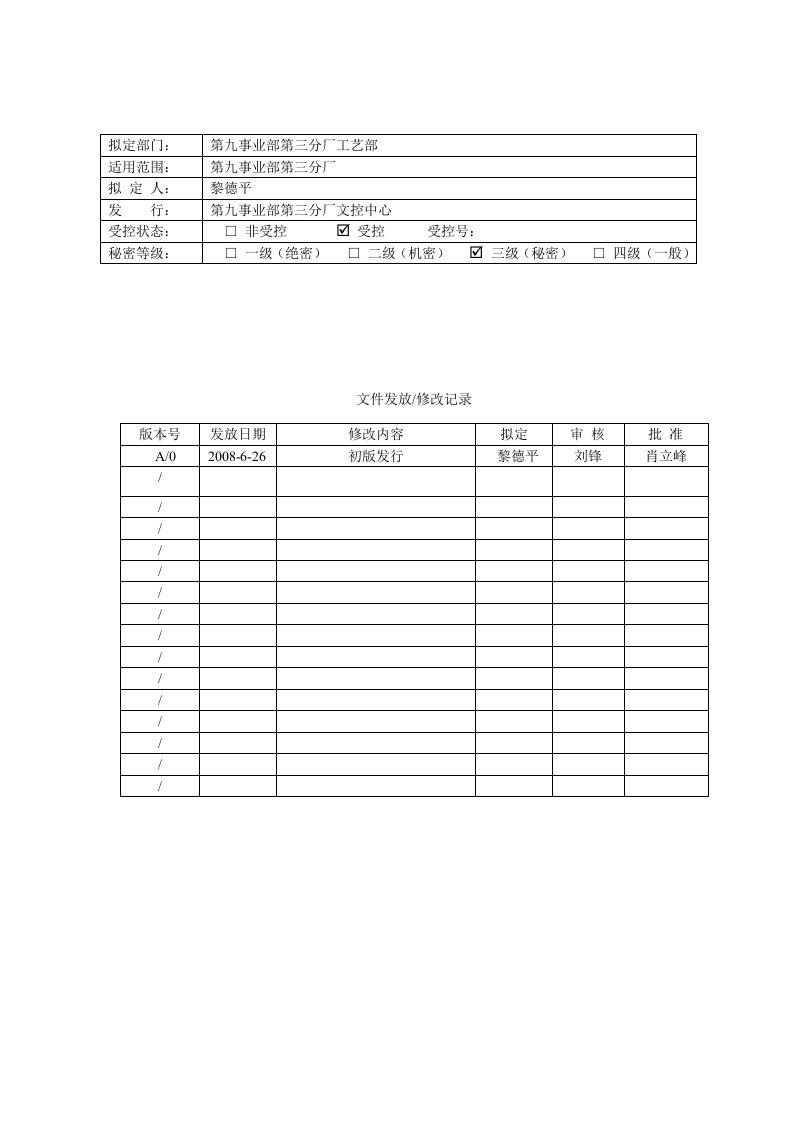 SMT设备保养管理流程