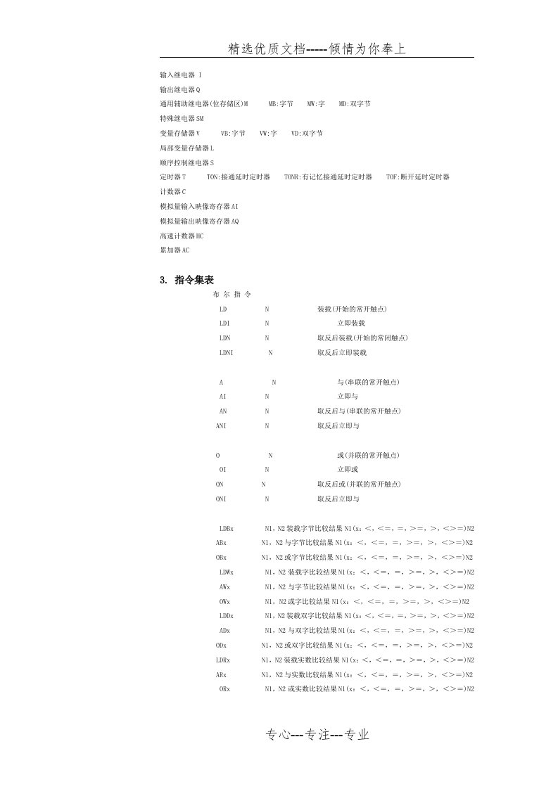 西门子PLC-STL编程小手册(共6页)