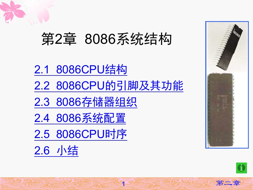 CH2+8086系统结构