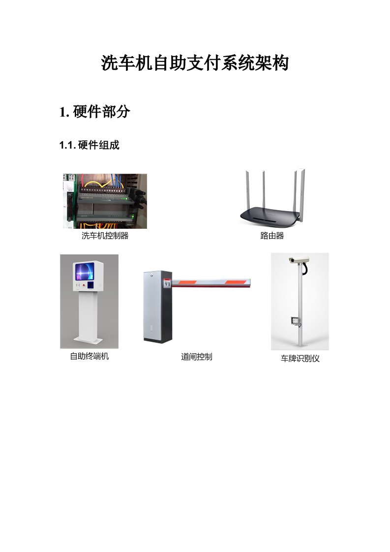 无人值守全自动智能洗车机方案资料