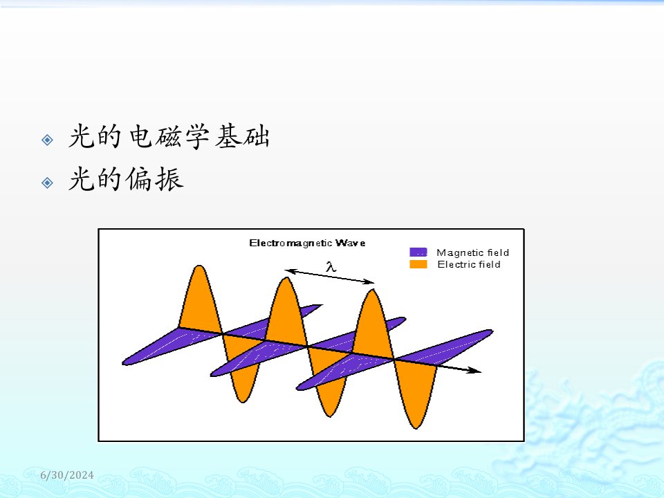 偏振光基础原理ppt课件