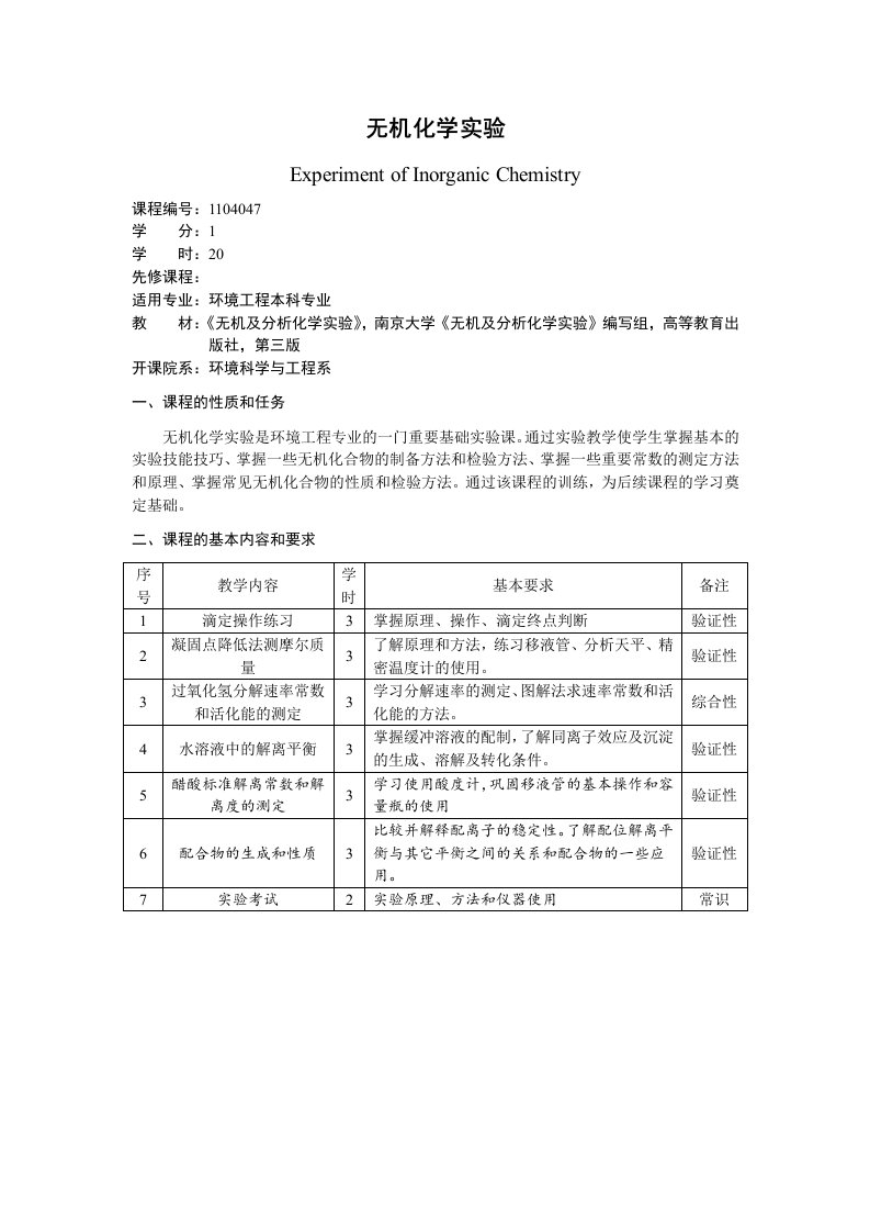 分析化学