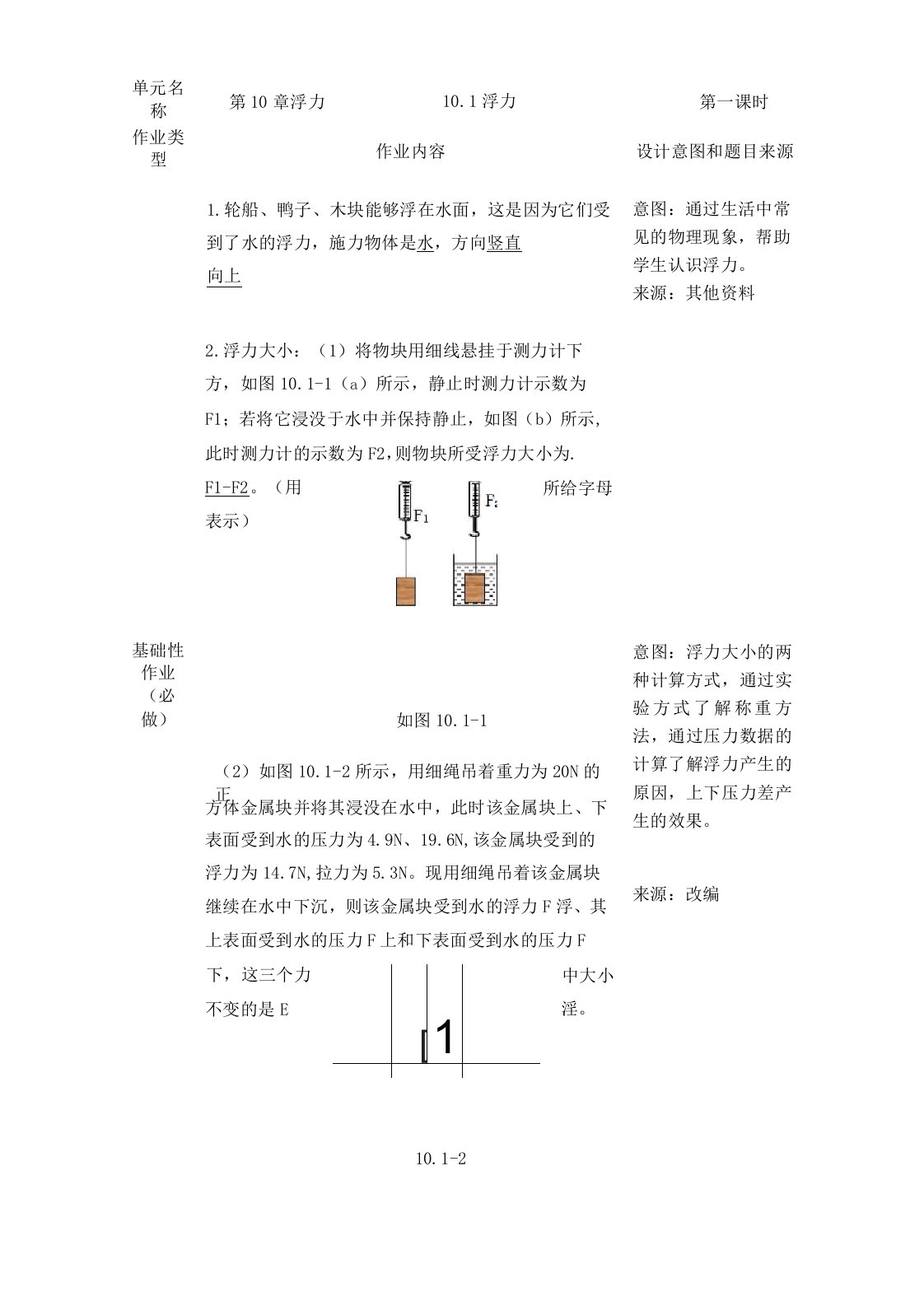 人教版物理八年级下册