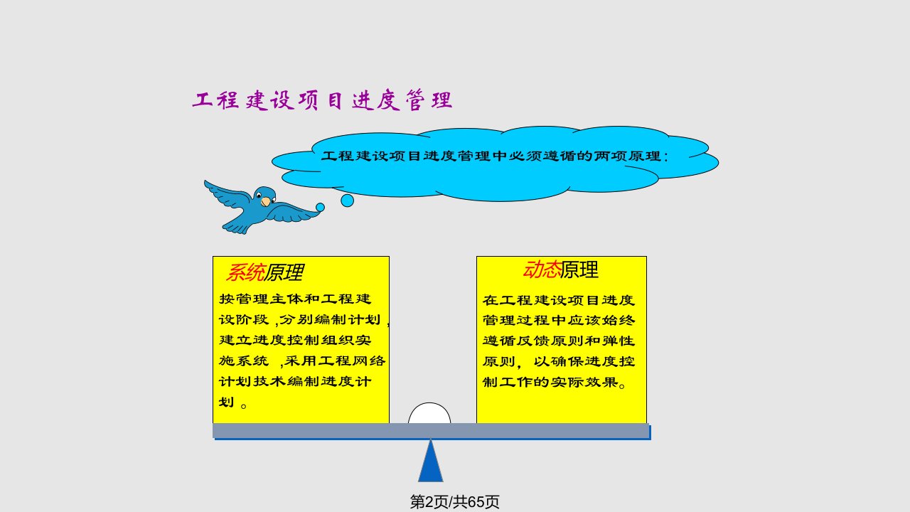 进管理与施工组织