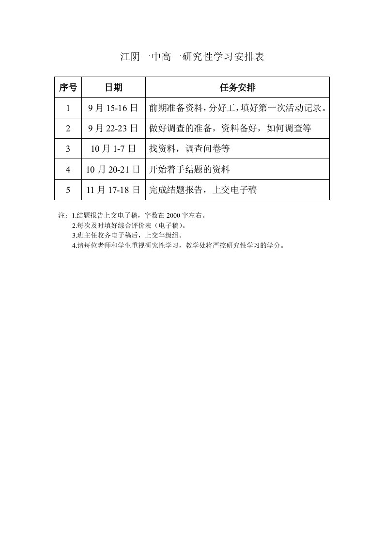 (数学)高一研究性学习