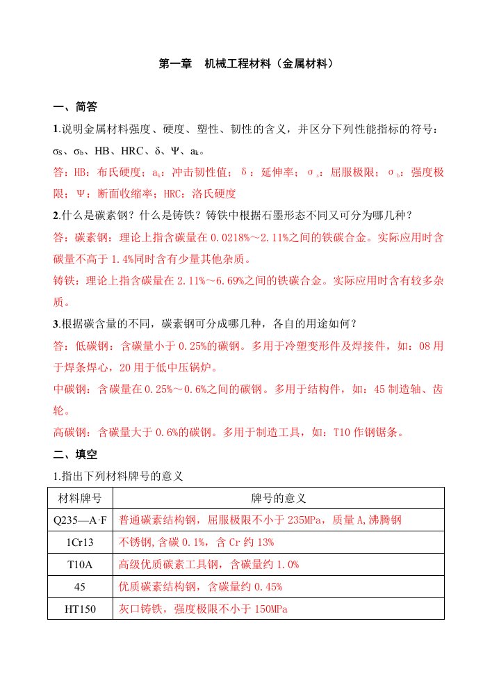 东北电力大学金工实习报告答案