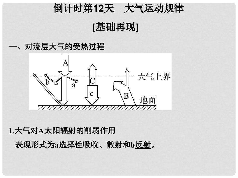 高考地理二轮复习