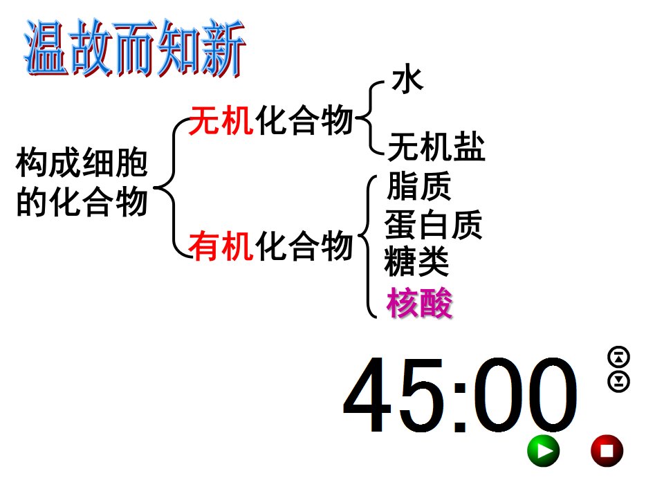 遗传物质的携带者——核酸-ppt课件--2021届高三高考生物一轮复习