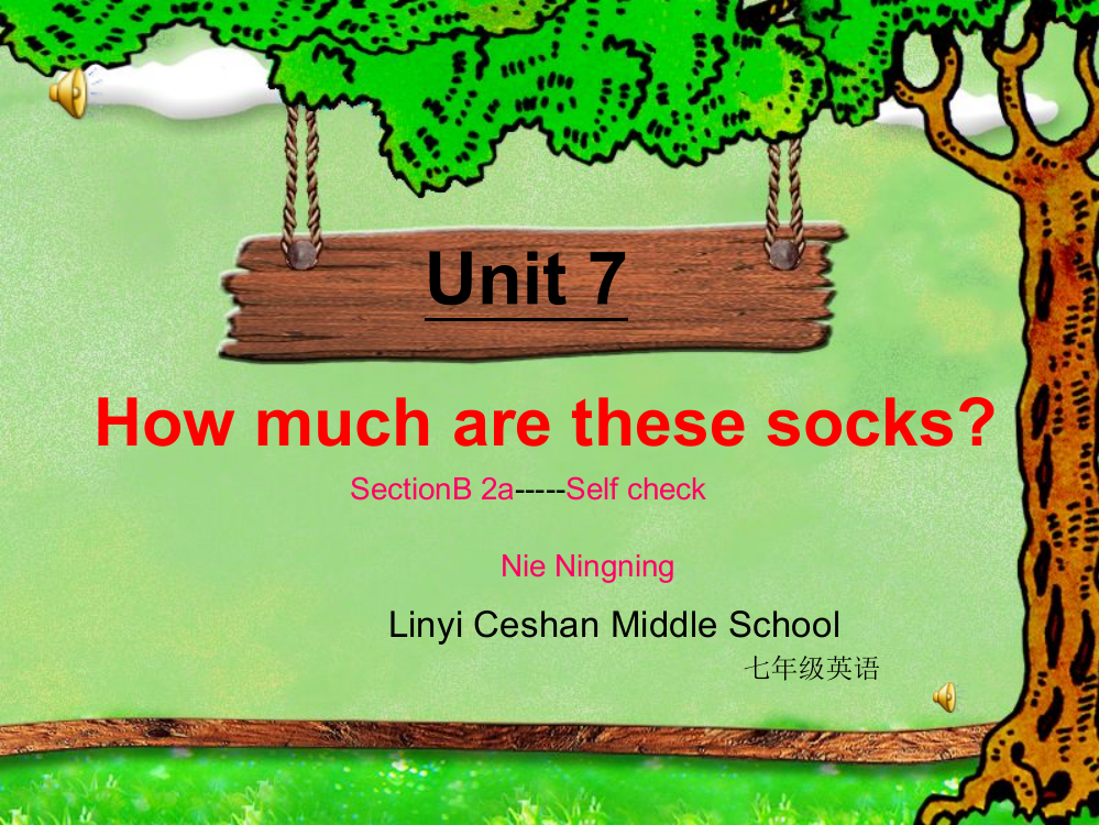 unit7How-much-are-these-socks-section-B公开课ppt课件