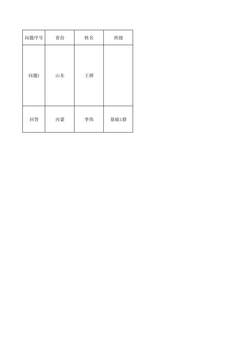 微信群问题及答案（第一季）