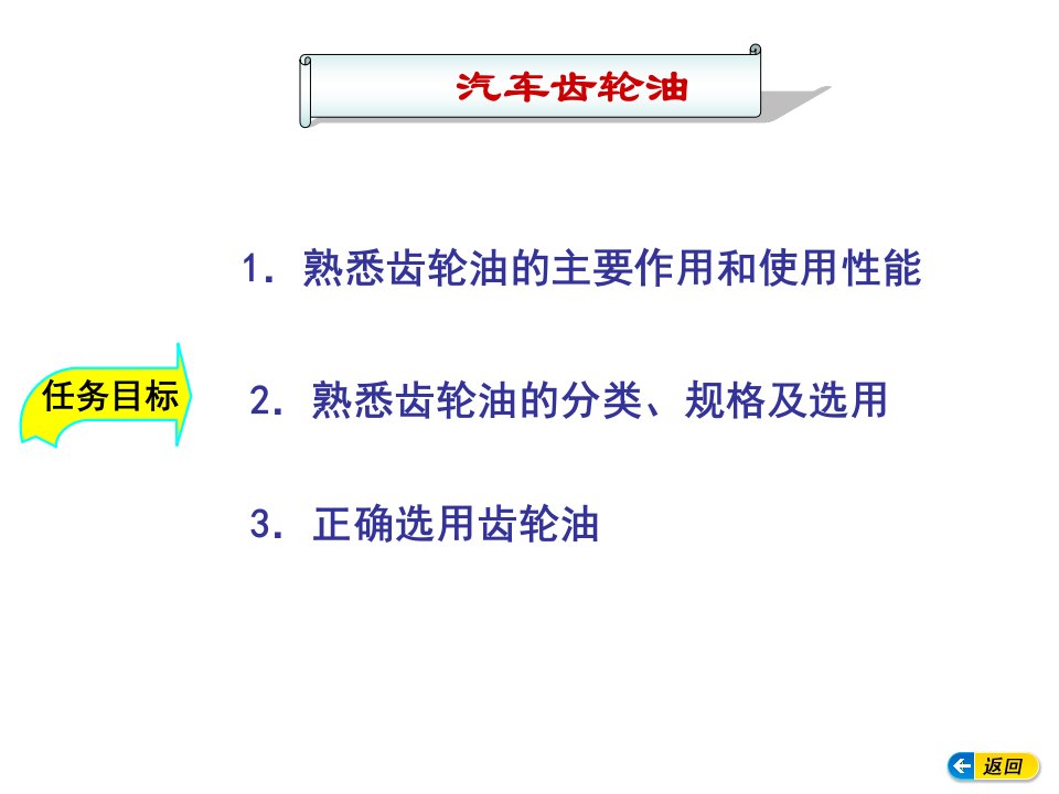 汽车齿轮油课件