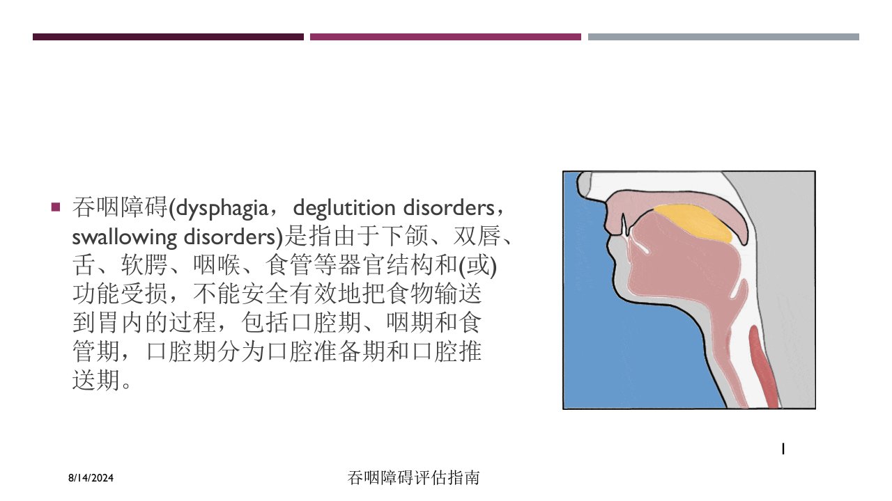 2021年吞咽障碍评估指南