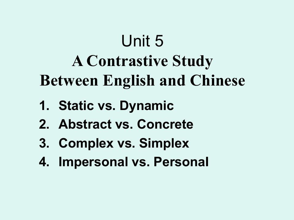 Unit5StaticvsDynamic