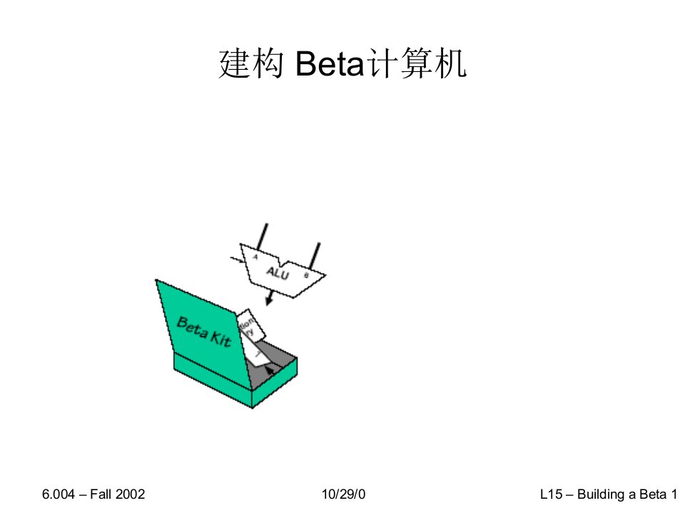 建构beta计算机（ppt课件）