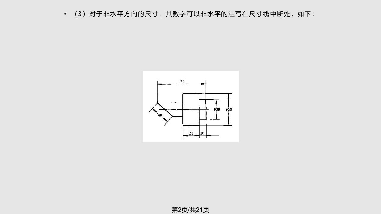 采矿工程设计尺寸标注方法