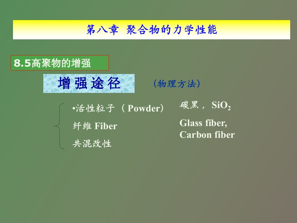 聚合物的力学性能