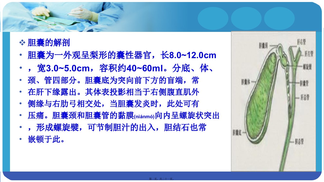 医学专题胆囊结石