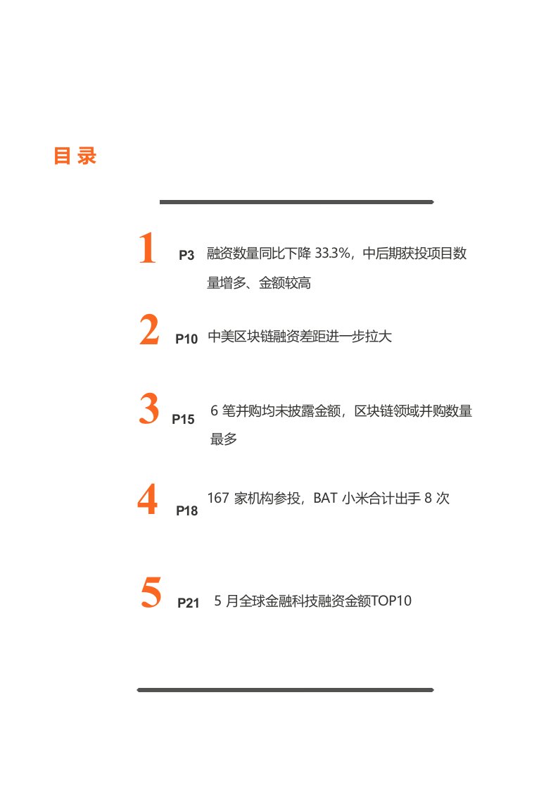 5月全球金融科技投融资报告