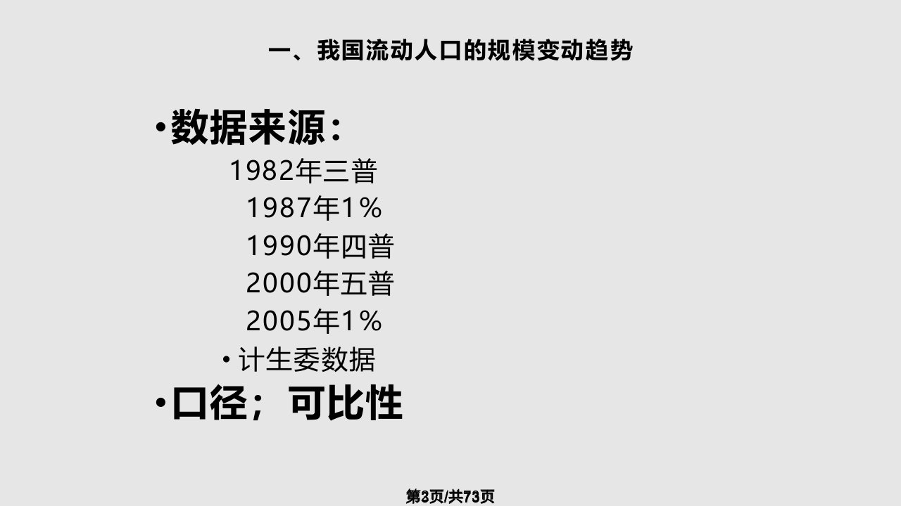 我国流动人口问题