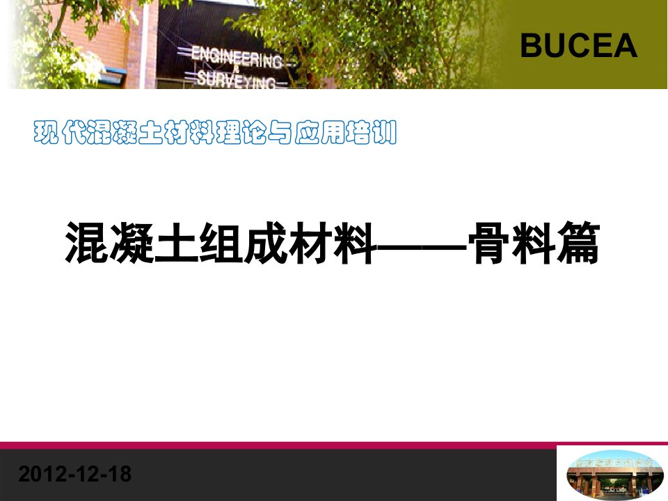 宋少民混凝土组成材料骨料篇