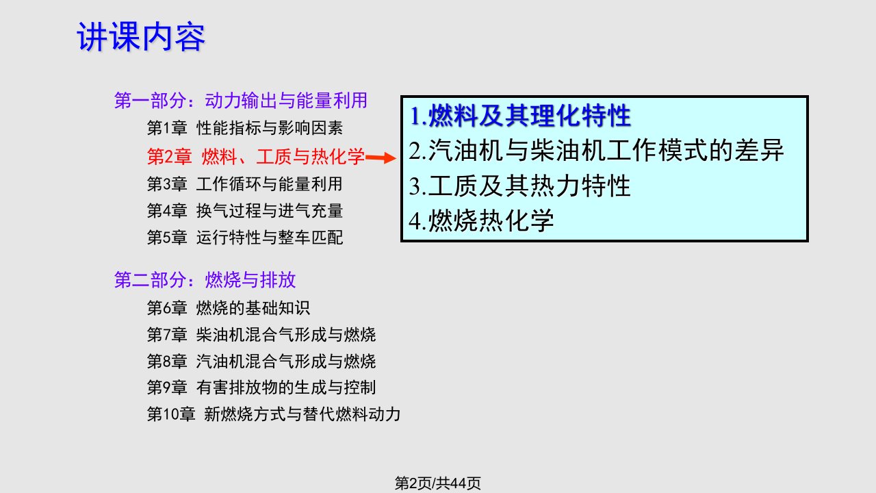 燃料工质与热化学资料