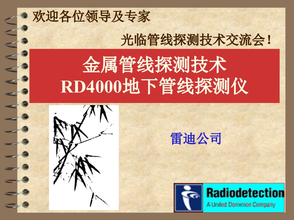 金属管线探测技术rd4000地下管线探测仪2