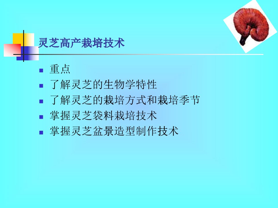 灵芝栽培技术培训(PPT60页)