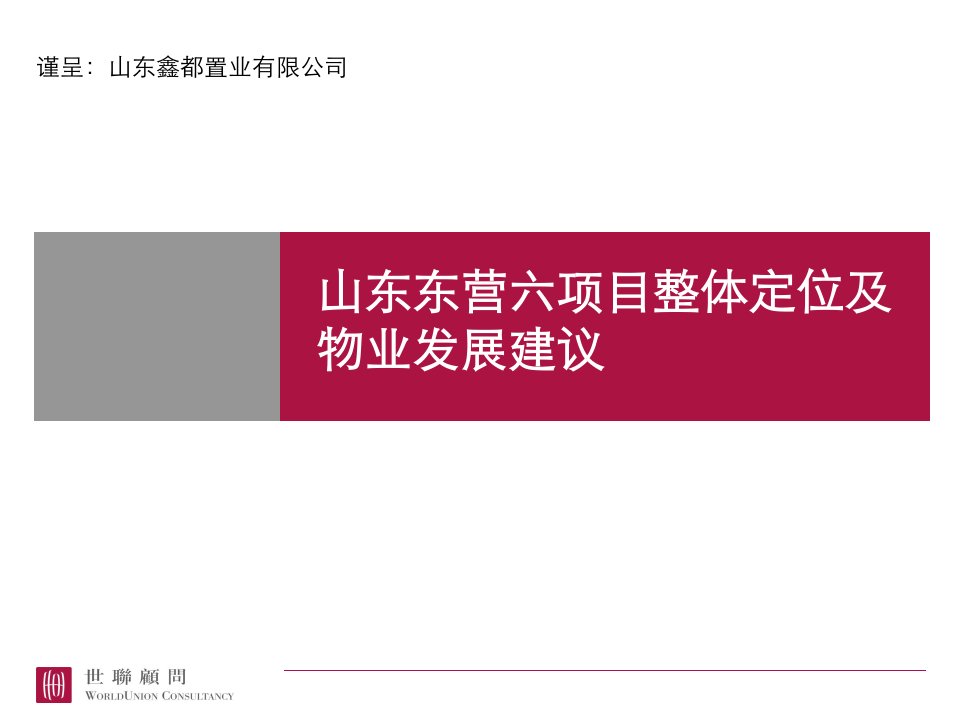 阳光丽景定位及物业发展建议方案PPT（PPT103页）