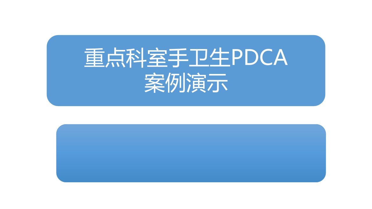 重点科室手卫生PDCA案例演示-修改完成版(3)PPT课件