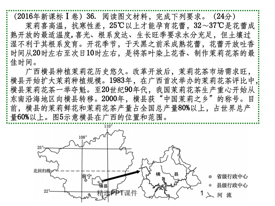 地理一轮复习农业与区域可持续发展课件