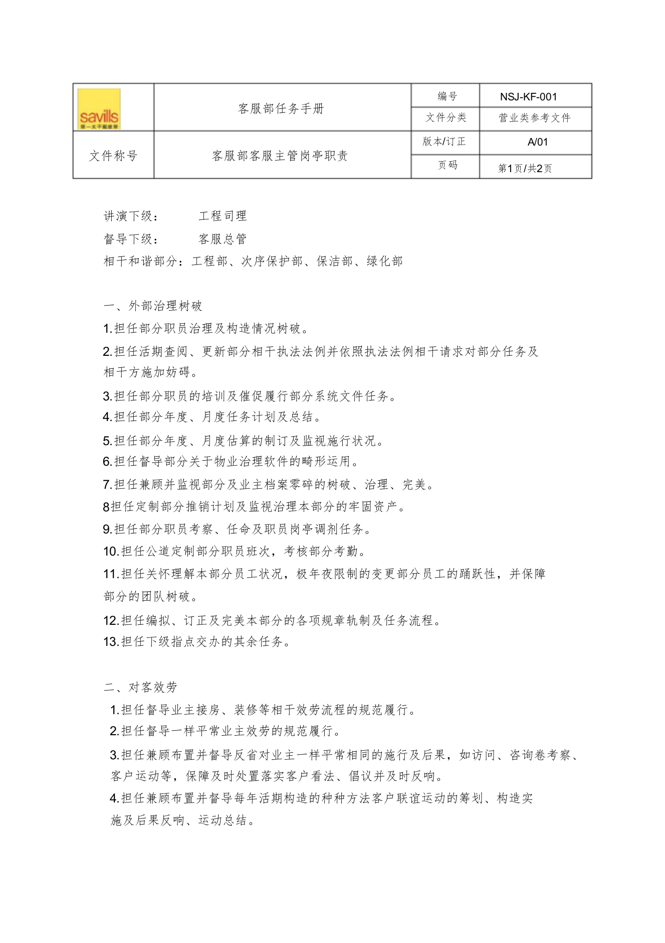 2022南山郡客户服务部工作手册21)