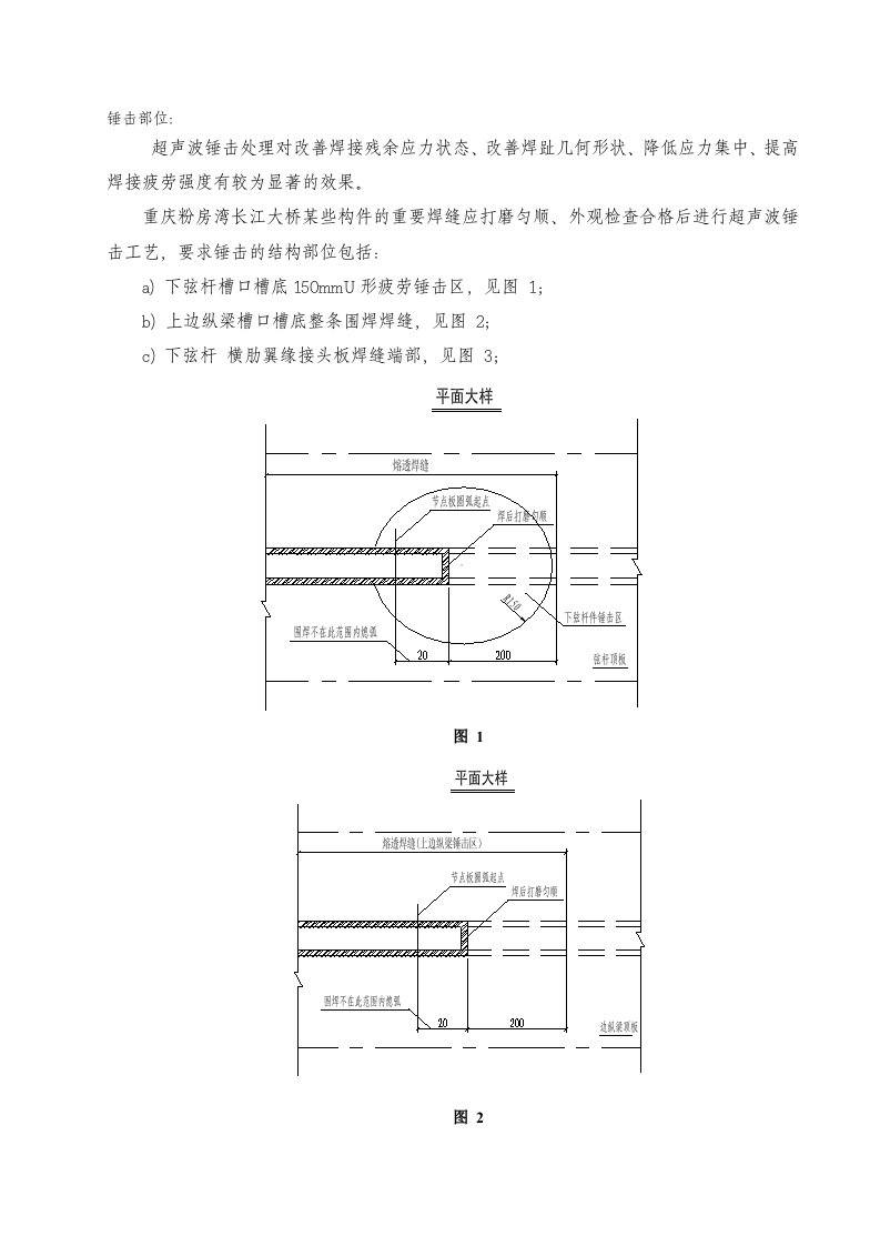 超声波锤击工艺