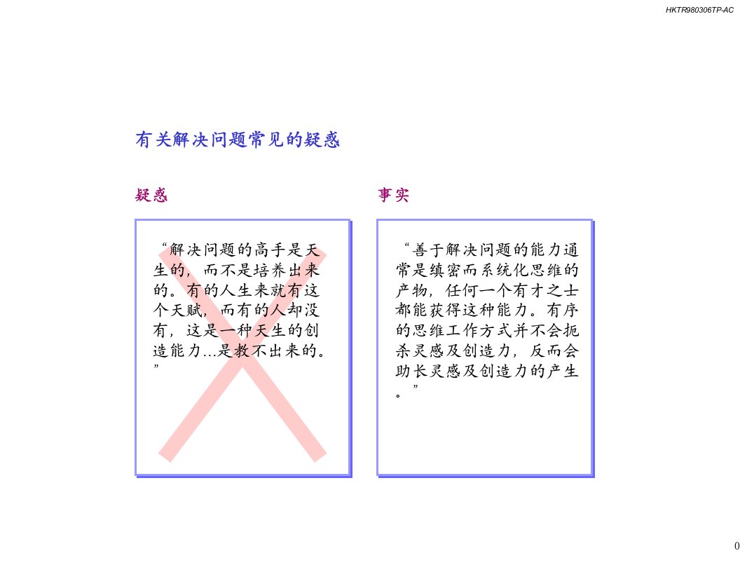 麦肯锡方法论：形象说明发现和分析问题的七个步骤