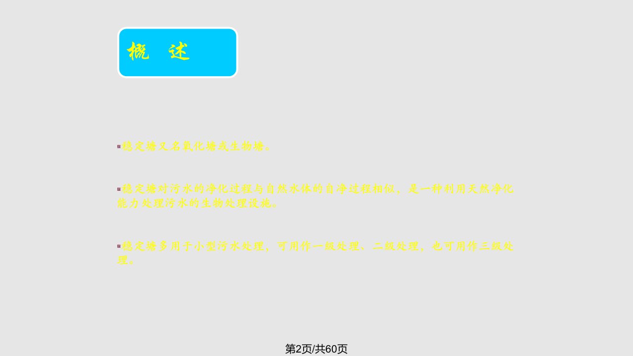 水污染控制工程第十四章