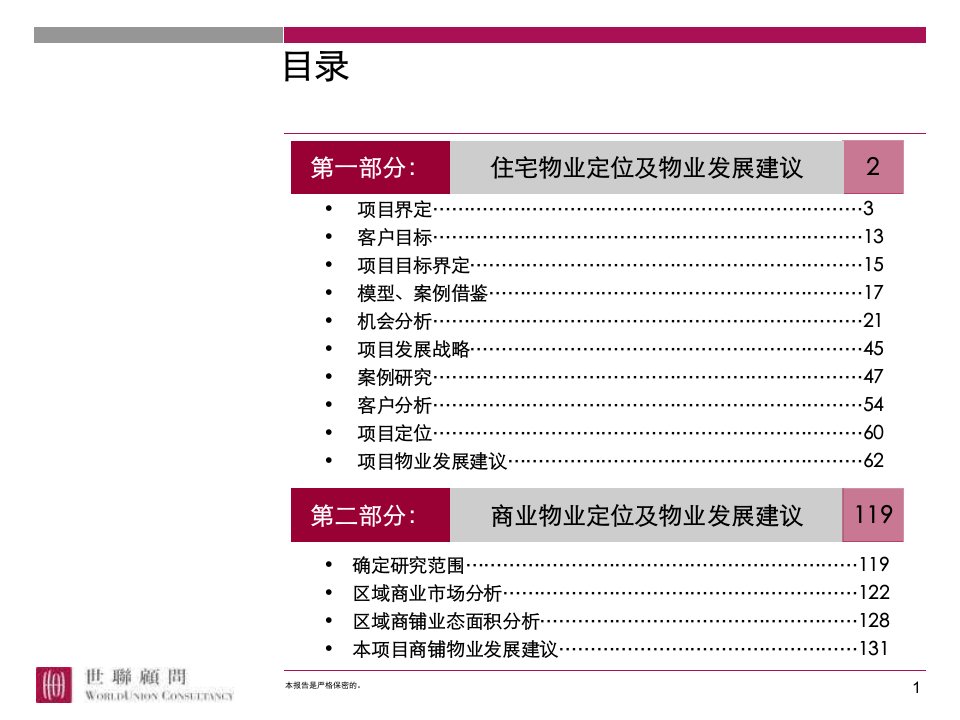 世联天津紫光华庭项目定位报告及物业发展建议137PPT