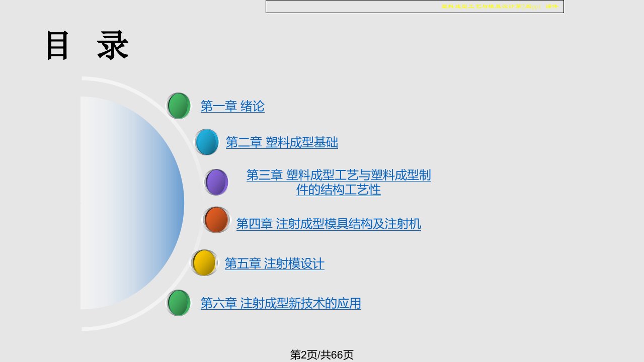 塑料成形工艺与模具设计