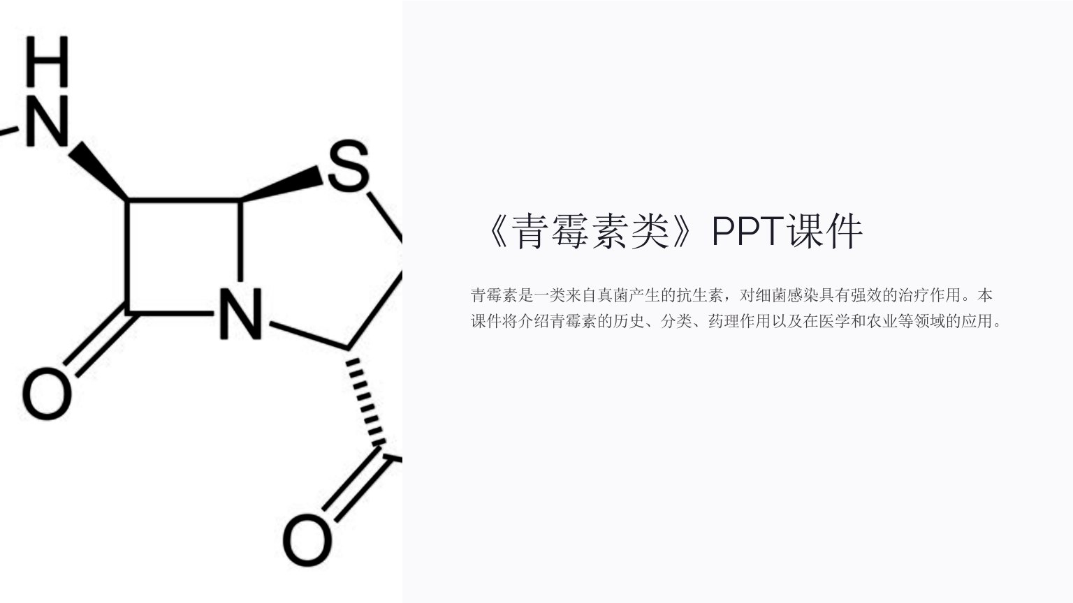 《青霉素类》课件